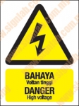 Hazard Signs Type-P W001