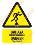 Hazard Signs Type-P W022