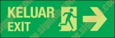 Photoluminescent Way Finding E009L