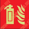 Photoluminescent Fire Extinguisher F001L