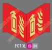 Photoluminescent 3D Signs F010L