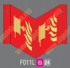 Photoluminescent 3D Signs F011L